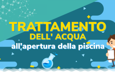 Trattamento dell’acqua all’apertura della piscina